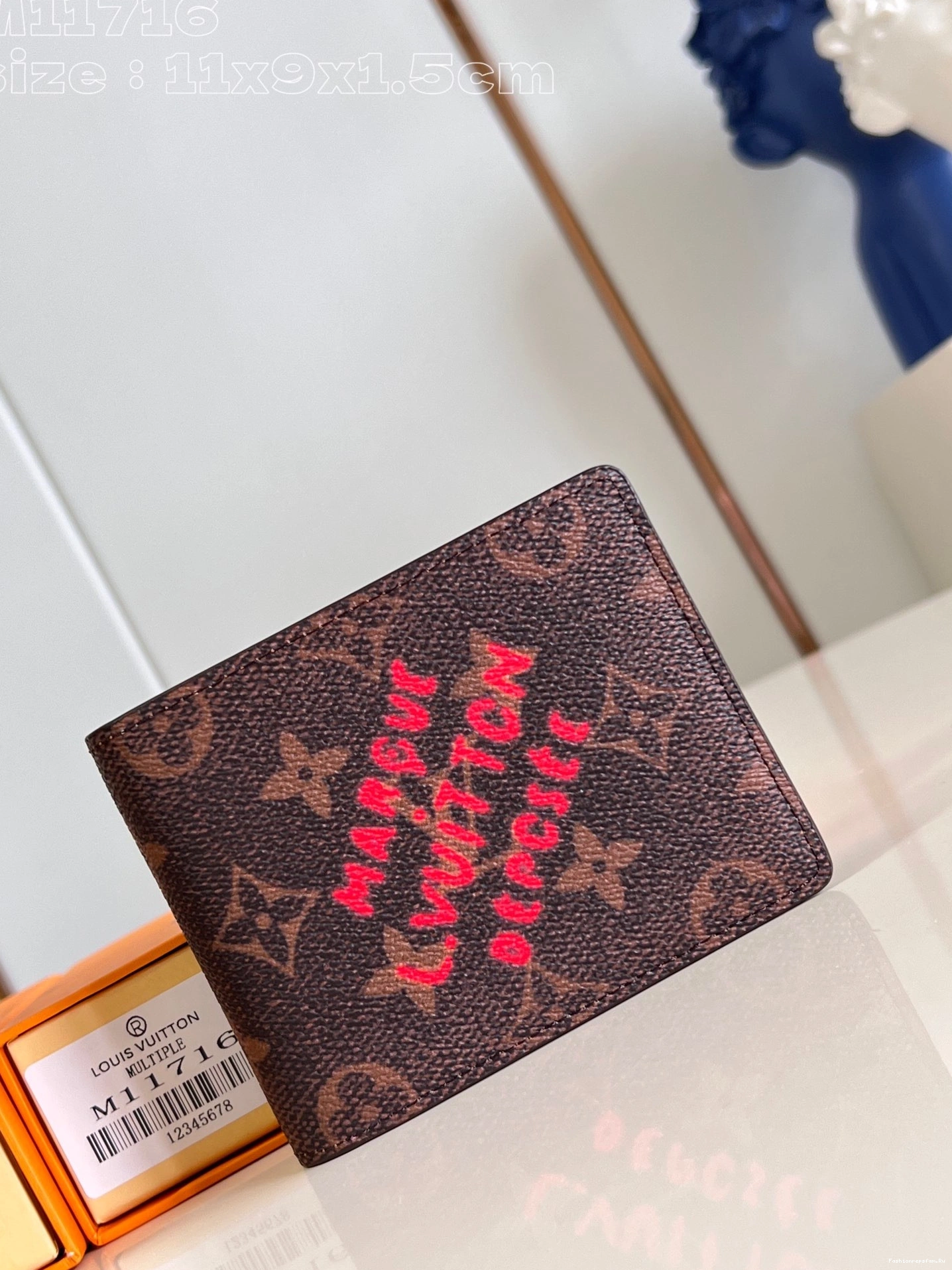 FS CHEAP VUITTON LOUIS WALLET-11.5*9*1.5cm MULTIPLE 0717